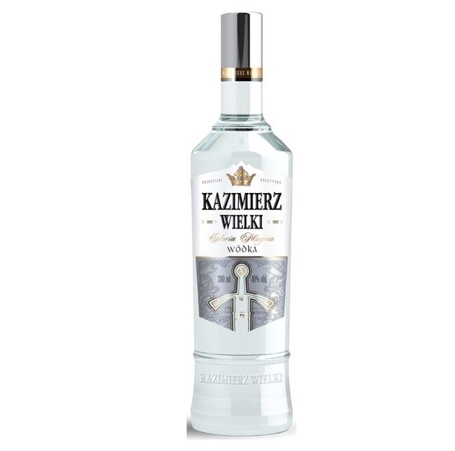 KAZIEMIERZ WIELKI WÓDKA 0,5L 40%