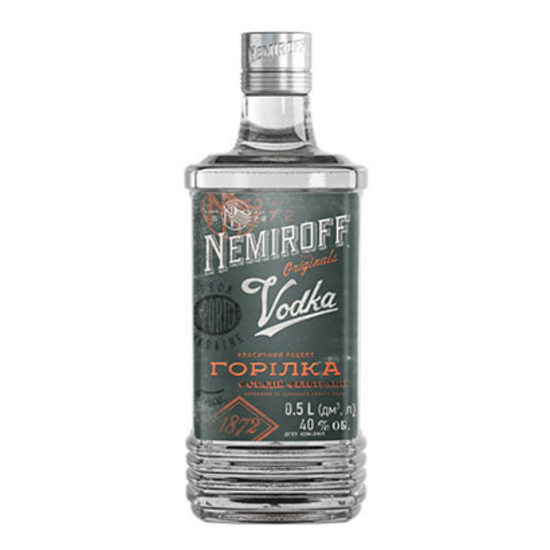 NEMIROFF ORIGINAL WÓDKA 0,5L 40% - Wodka na Wesela
