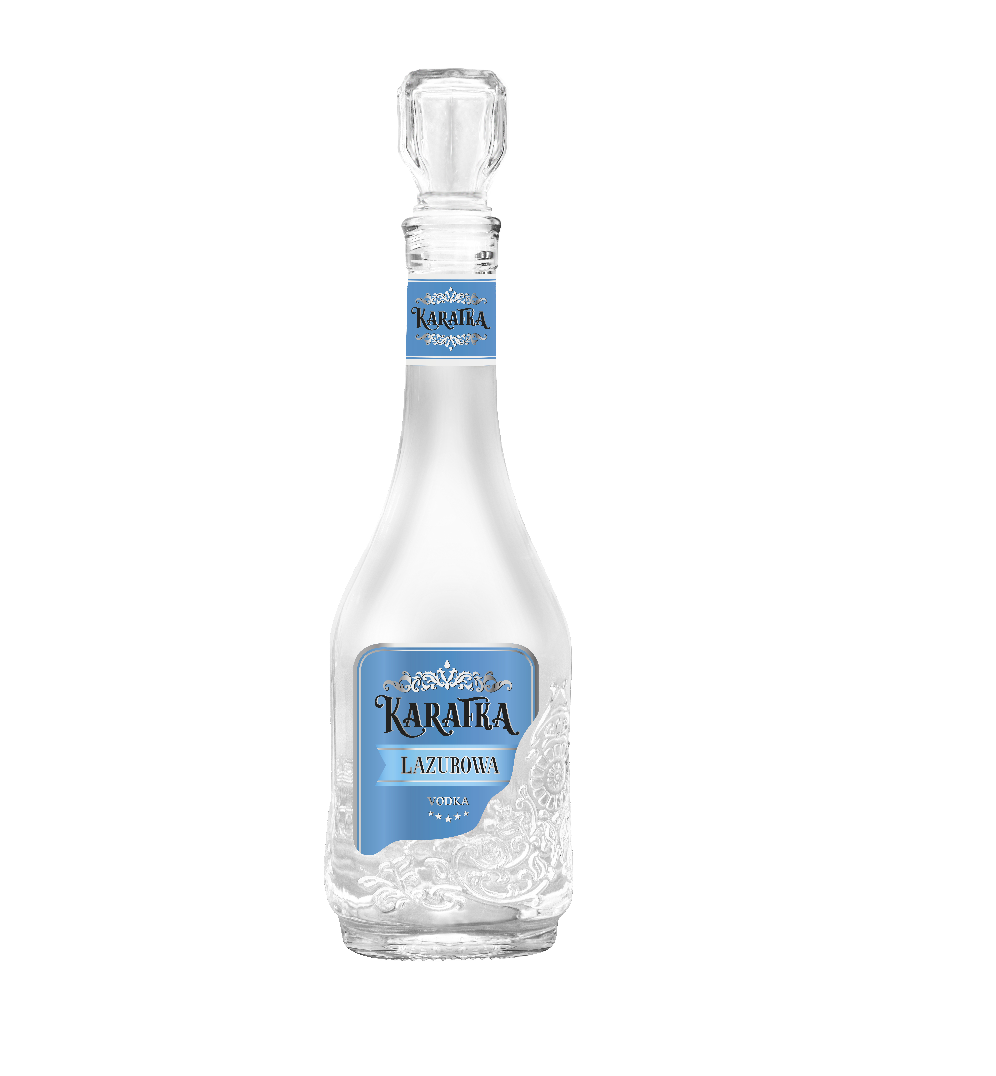 KARAFKA LAZUROWA WÓDKA 0,5L