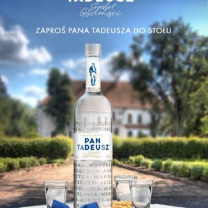 pan tadeusz nowa butelka PAN TADEUSZ WÓDKA 0,7L 40%