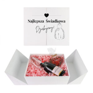 _0065_moet rose wedding box najlepsza świadkowa 2 Personalizowany Wedding Box z podziękowaniami dla Najlepszej Świadkowej z Szampanem Moet&Chandon