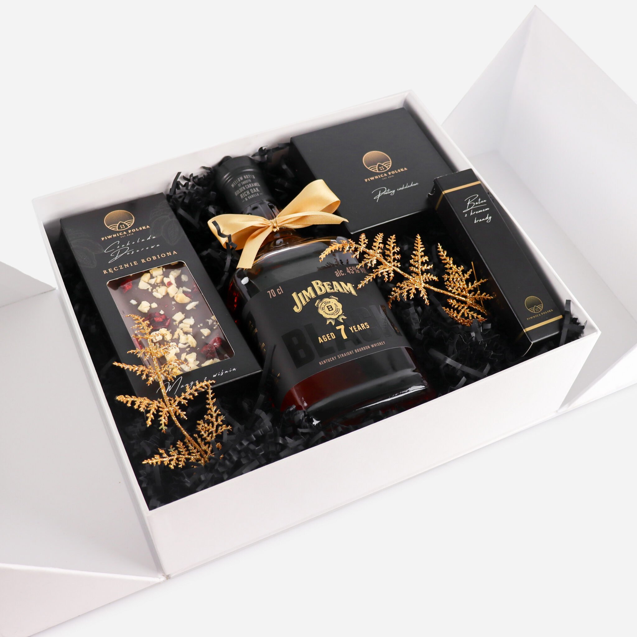 jim beam wedding box 1 Personalizowany Wedding Box z podziękowaniami dla Kochanego Taty z Whisky Jim Beam 7YO