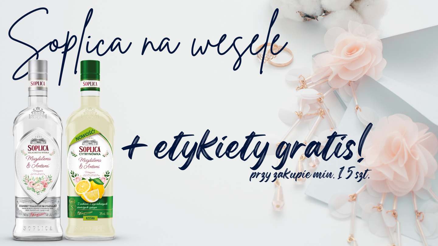 Etykiety na wódkę weselną artykuł