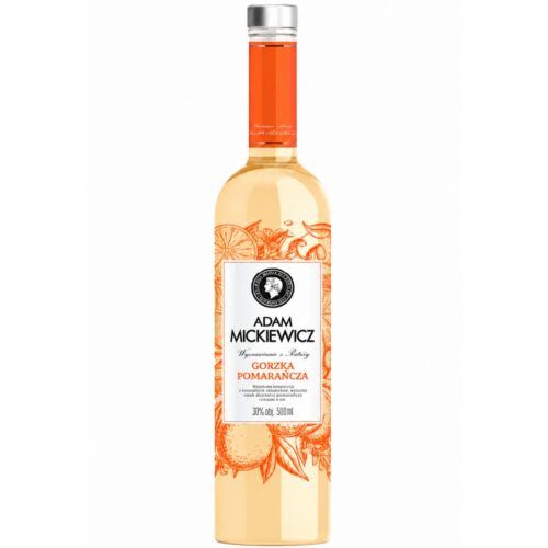 ADAM MICKIEWICZ GORZKA POMARAŃCZA 0,5L 30%