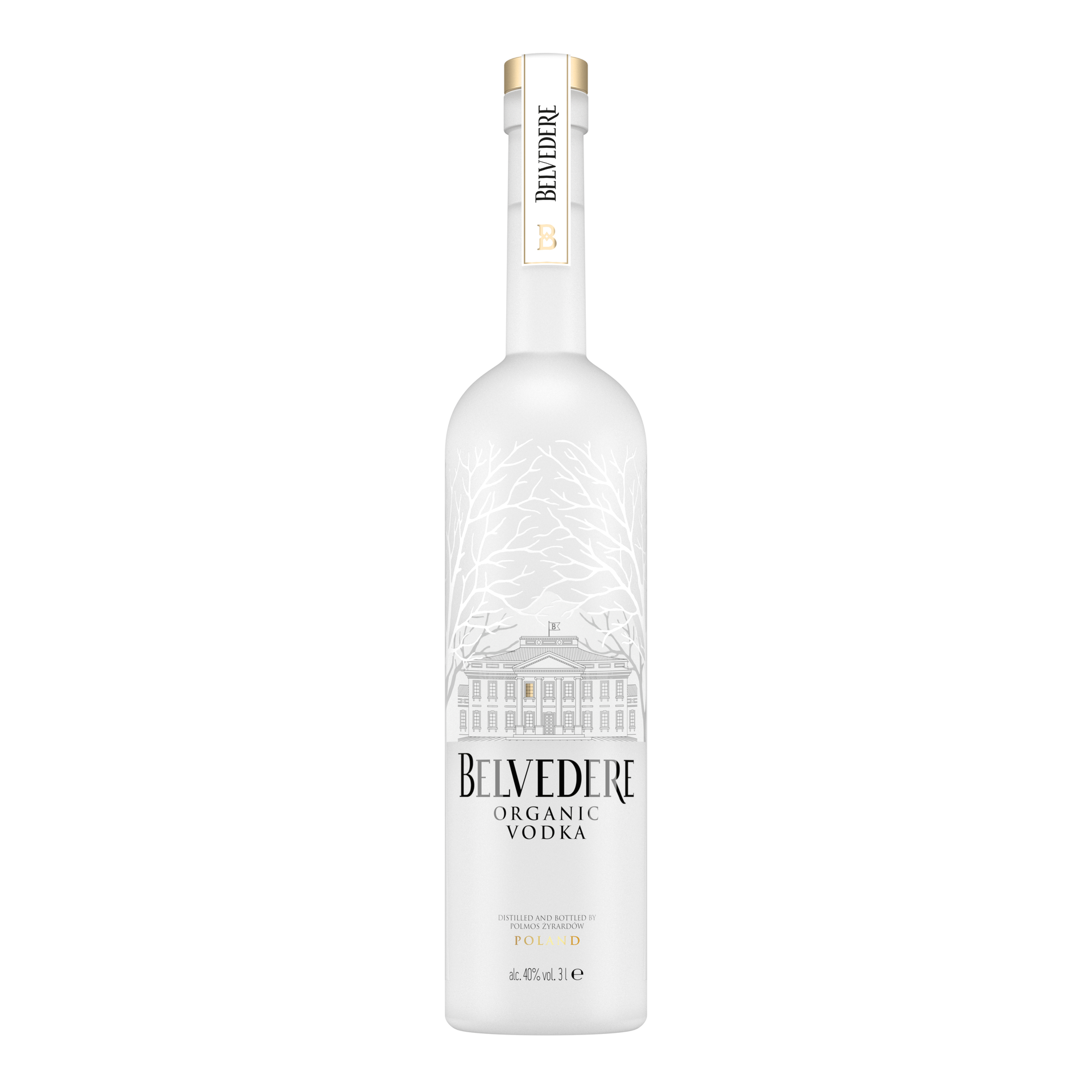 Belvedere Organic 2024 Packshot 300cl front_high.width-1920x-prop BELVEDERE 3L 40%