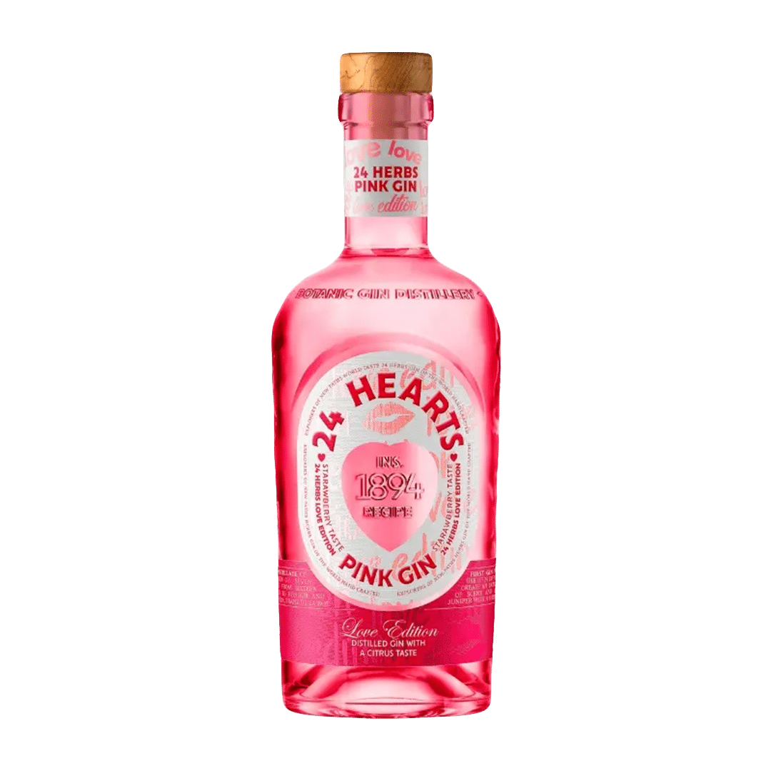 GIN HERBS HEARTS LOVE EDITION PINK 0,7L