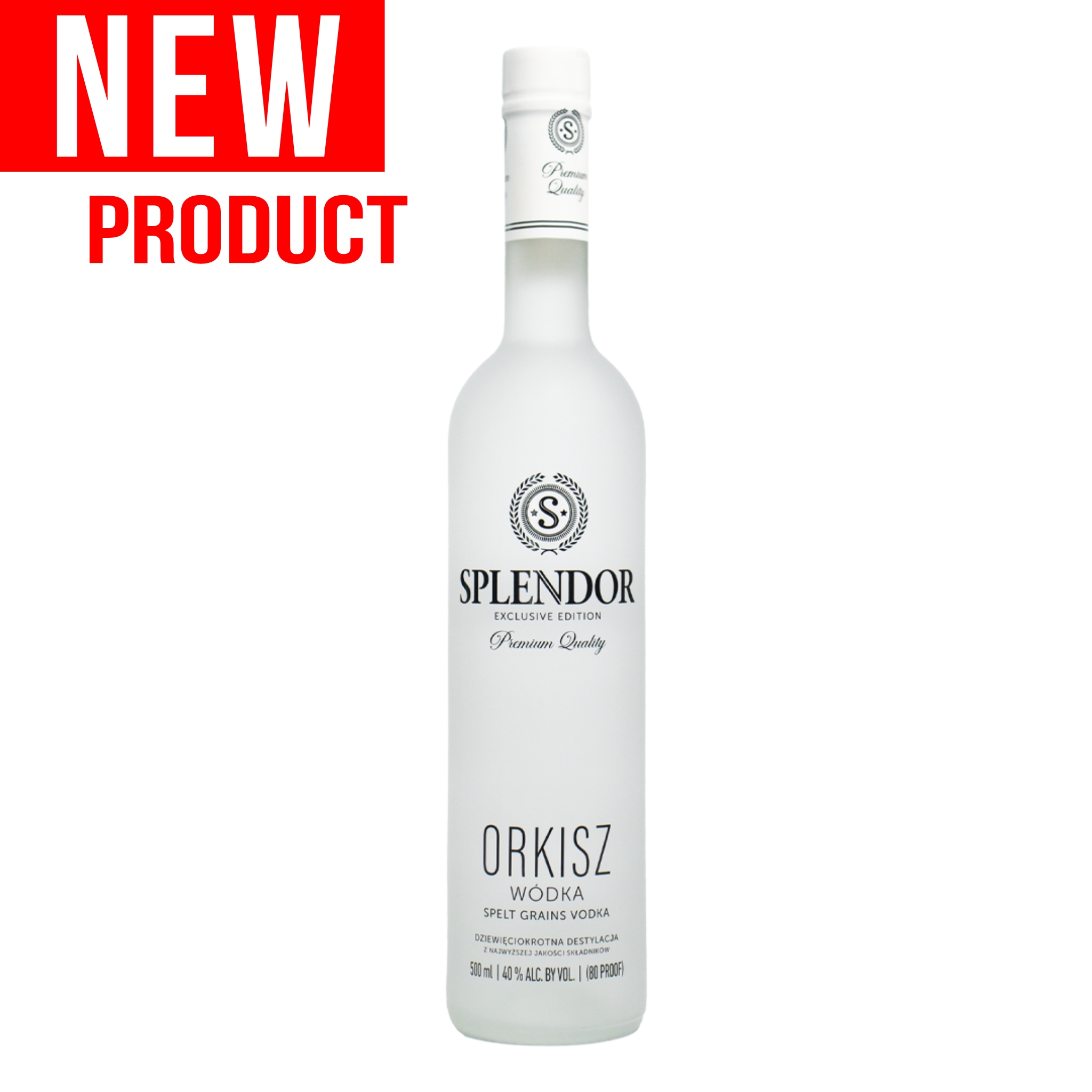 WNW WÓDKA SPLENDOR 0,5l 40%
