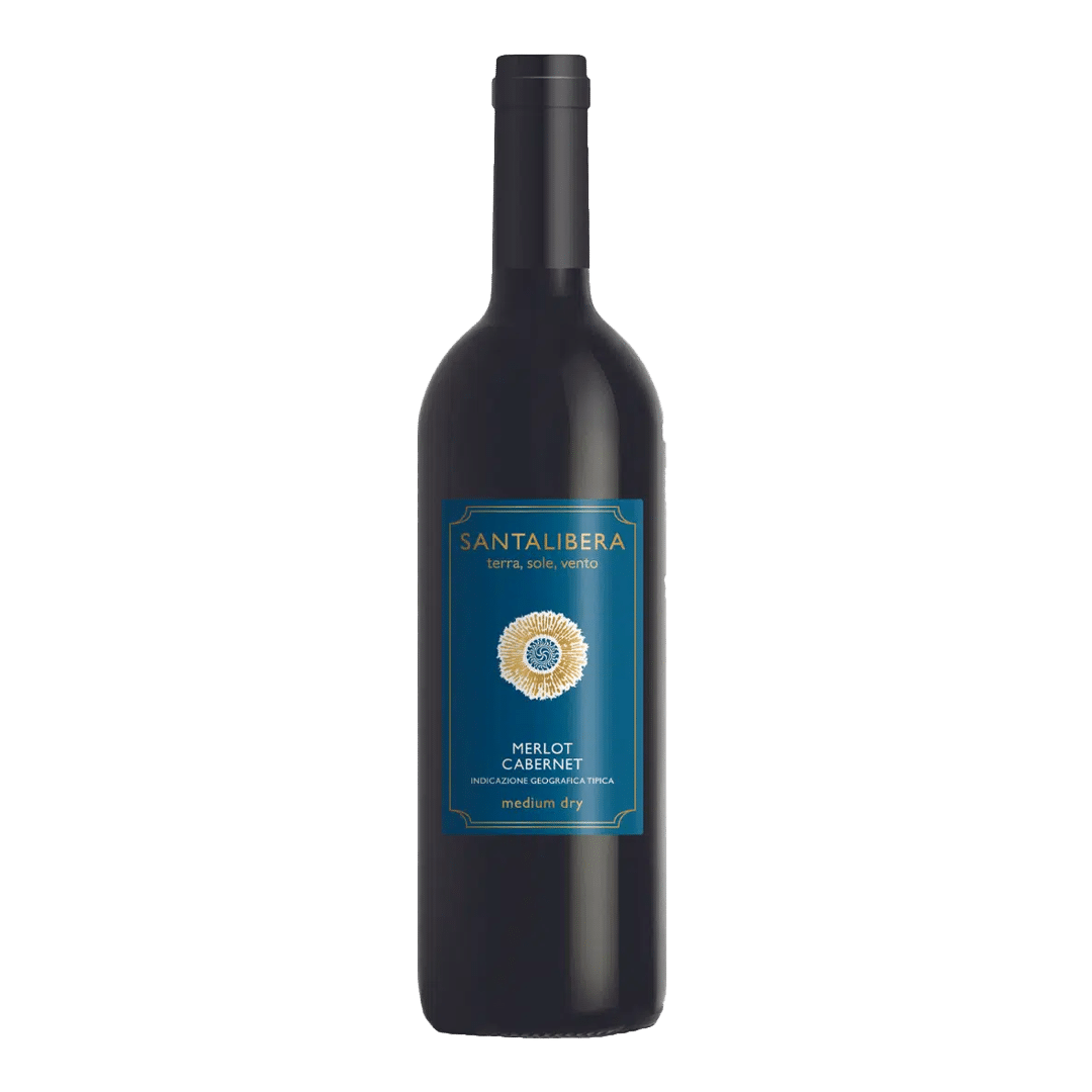 SANTA LIBERA MERLOT CABERNET C/PW  11% 0,75L