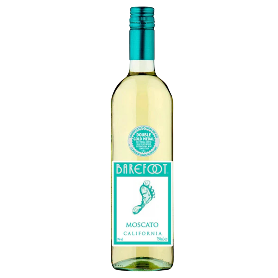 BAREFOOT WHITE MOSCATO 13,5% 0,75L
