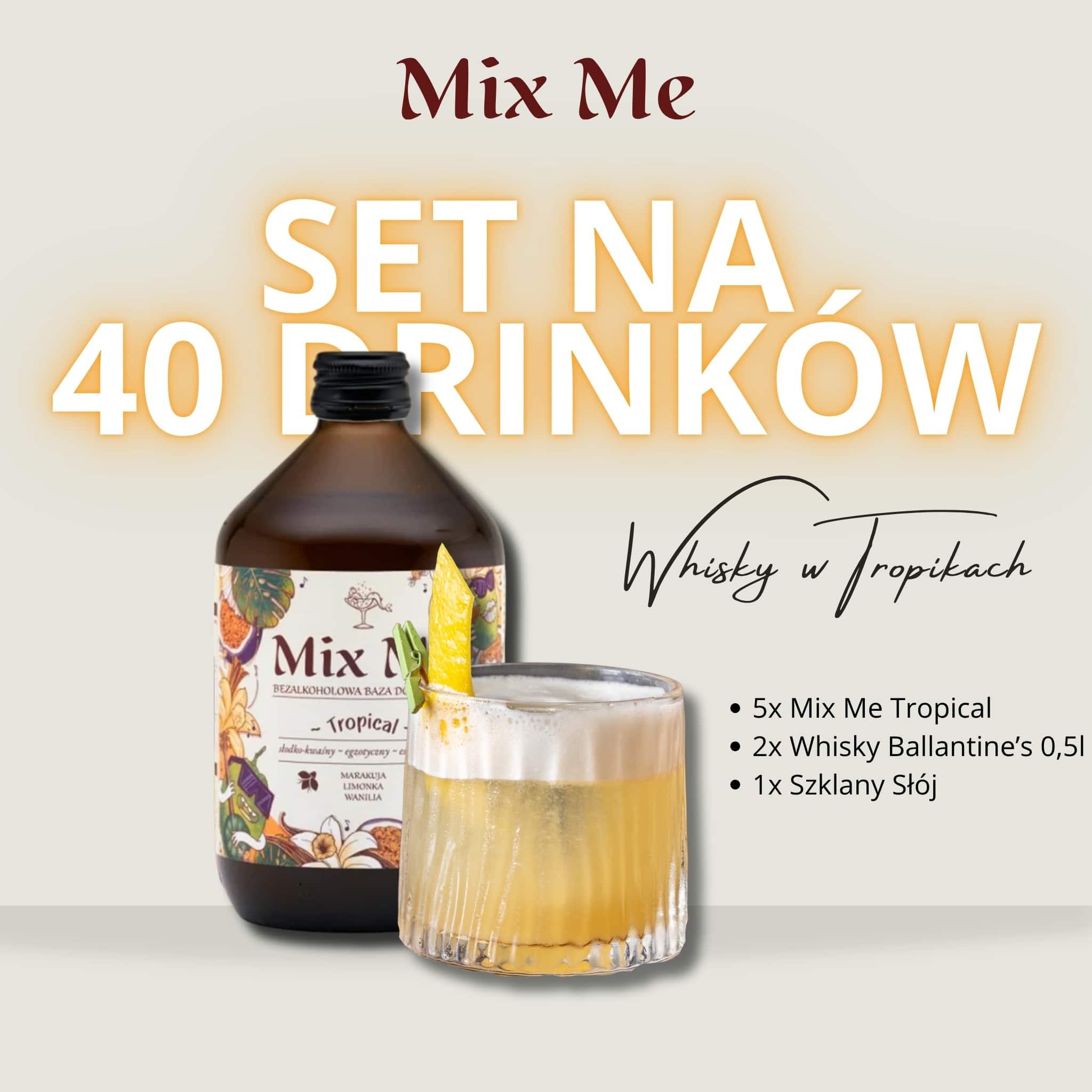 Mix me in a Jar -Whisky w Tropikach