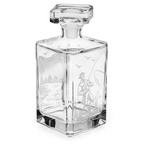 Karafka-do-whisky-Wedkarska-700ml-burbon KARAFKA DO WHISKY DLA WĘDKARZA