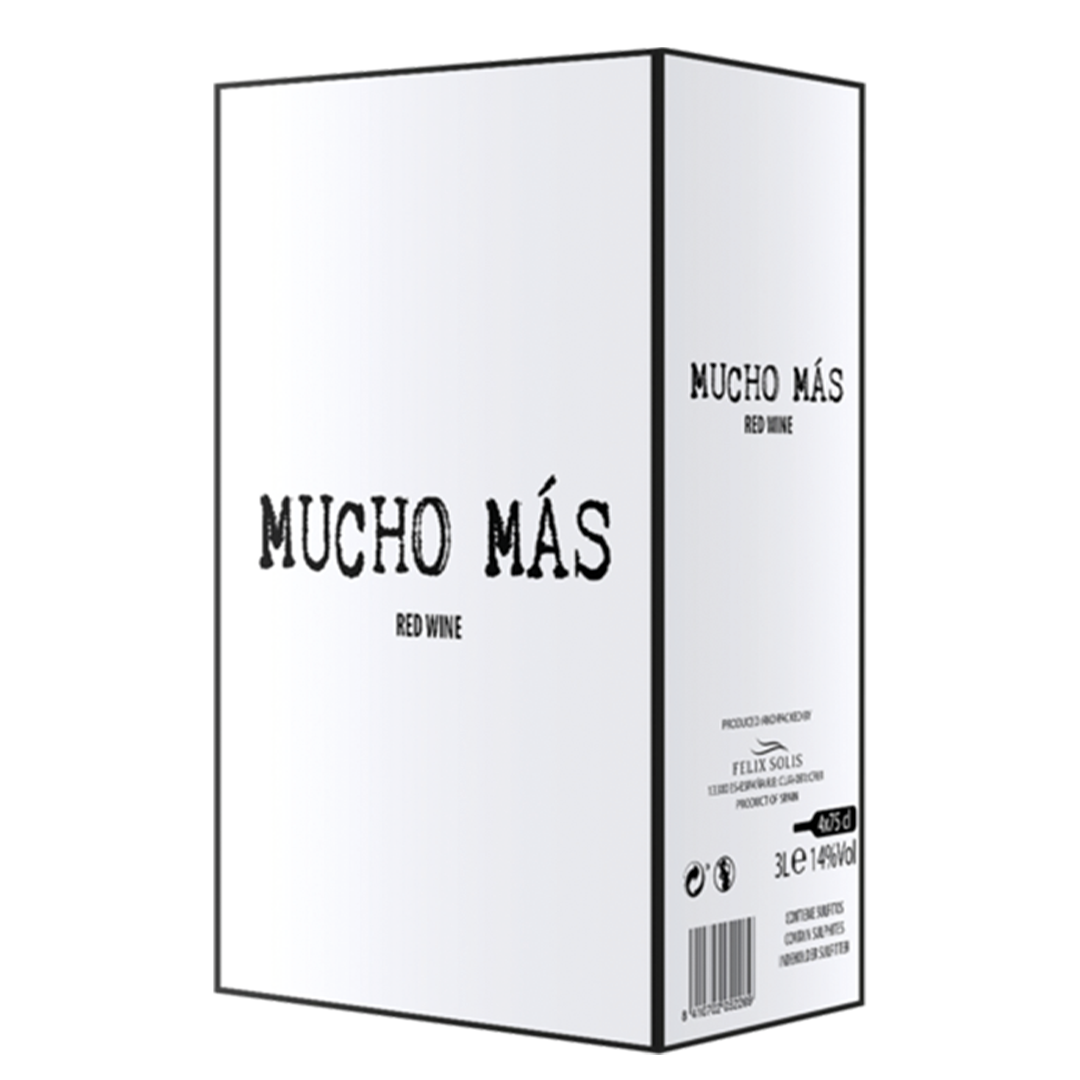 MUCHO MAS RED BIB 3L 14%