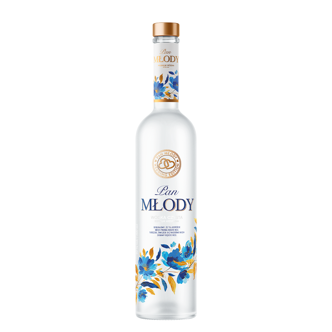 Pan Młody wódka WÓDKA PAN MŁODY 0,5L 40%