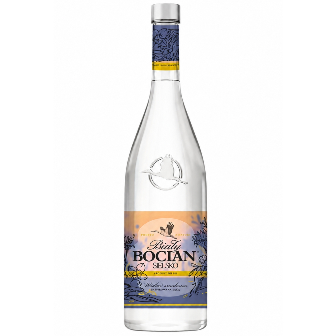 Projekt bez nazwy (15) WÓDKA BIAŁY BOCIAN SIELSKO 0,5L 37,5%