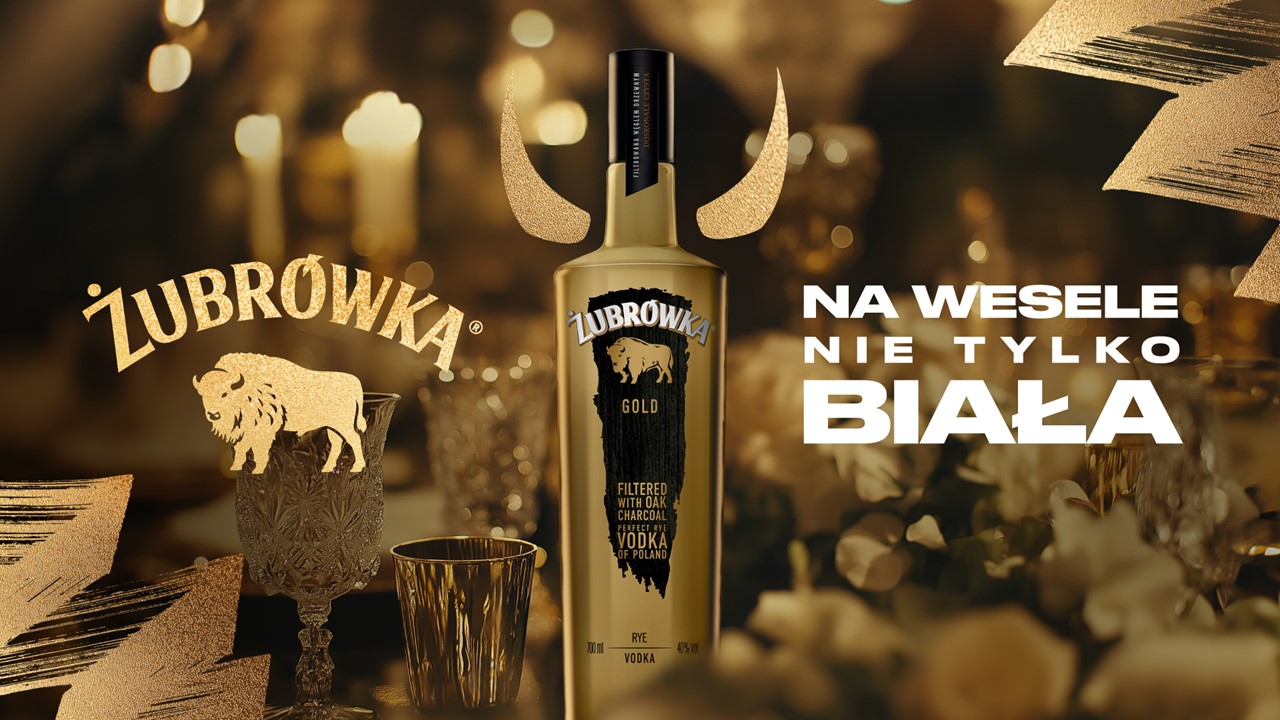 Żubrówka Gold – na wesele nie tylko Biała!
