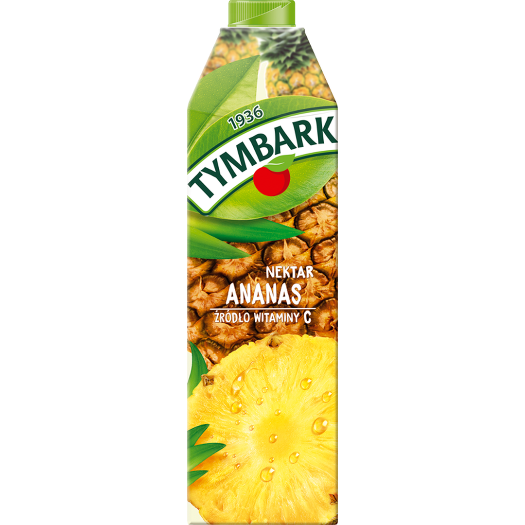 TYMCLA1NEK-PL-CD1L-ANANAS-V10-2 NEKTAR TYMBARK ANANAS BEZ CUKRU 1L