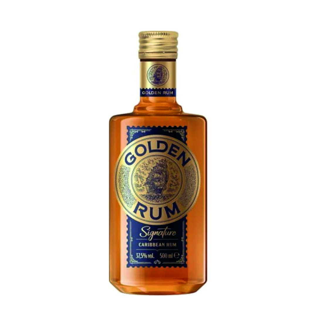 RUM GOLDEN SIGNATURE 0,5L RUM GOLDEN SIGNATURE 0,5L 37,5%