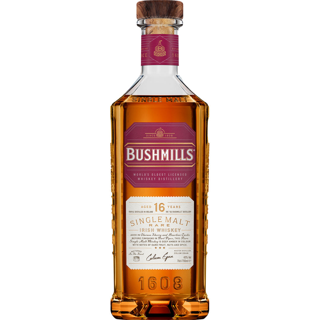 16YO_700ML-r BUSHMILLS MALT 16YO 40% 0,7L
