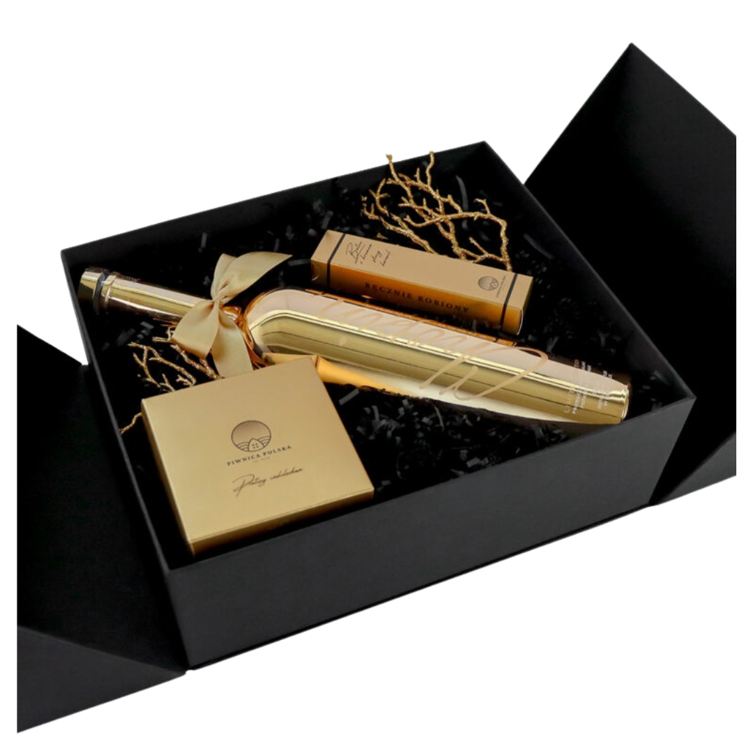 Projekt bez nazwy (5) Personalizowany Wedding Box z podziękowaniami dla Najlepszego Świadka z Wódką Chopin Gold