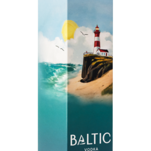 Balkic Vodka_kartonik_bok WÓDKA BALTIC 0,7L 40% KARTONIK