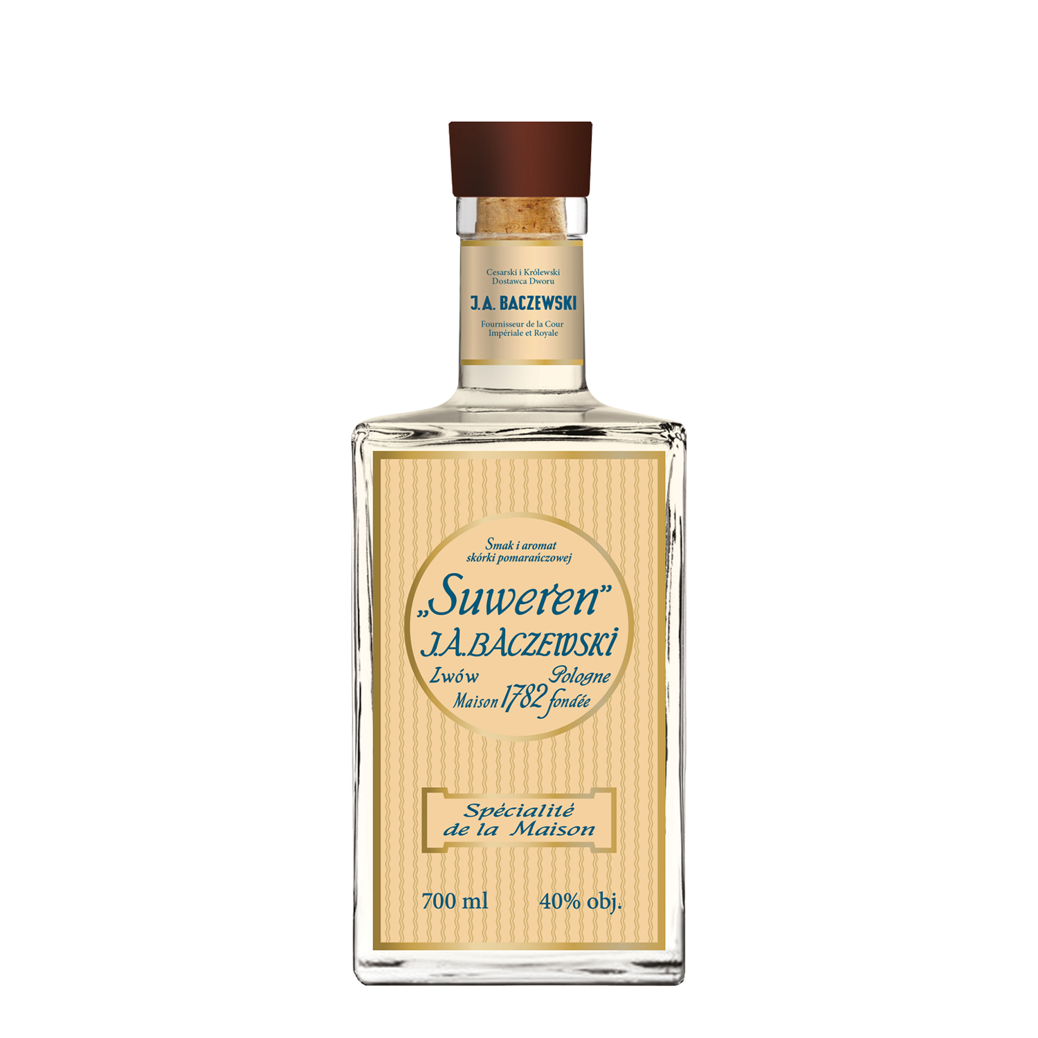 J.A Baczewski Suweren J. A. BACZEWSKI SUWEREN 0,7L 40%