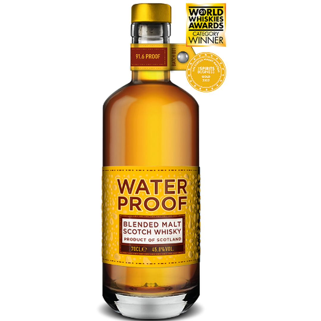 Waterproof WHISKY WATERPROOF BLENDED MALT SCOTCH 0,7L 45,8%