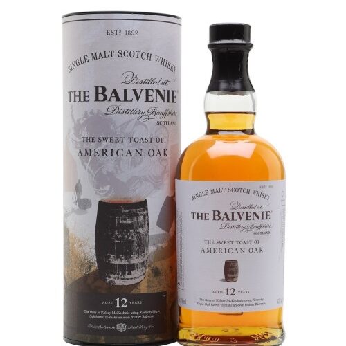 BALVENIE 12YO AMERICAN OAK 43% 0,7L