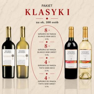 klasyk i 100 Zestaw win Klasyk I do 100 osób