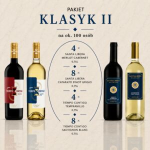 klasyk ii 100 Zestaw win Klasyk II do 100 osób