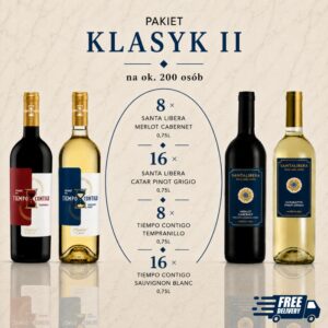 klasyk ii 200 Zestaw win Klasyk II do 200 osób