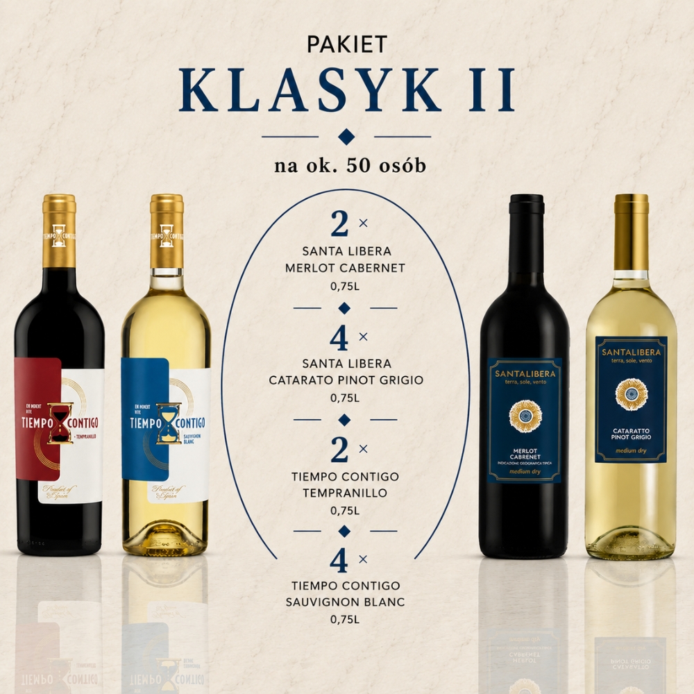 klasyk ii 50 Zestaw win Klasyk II do 50 osób