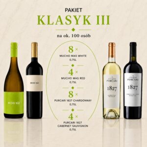 klasyk iii 100 Zestaw win Klasyk III do 100 osób