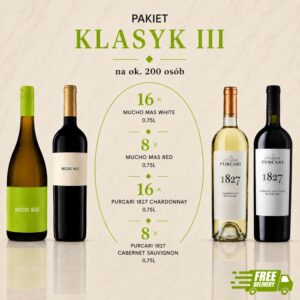 klasyk iii 200 Zestaw win Klasyk III do 200 osób