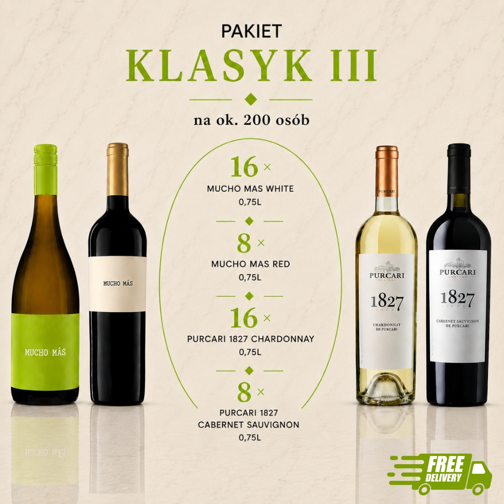 klasyk iii 200 Zestaw win Klasyk III do 200 osób
