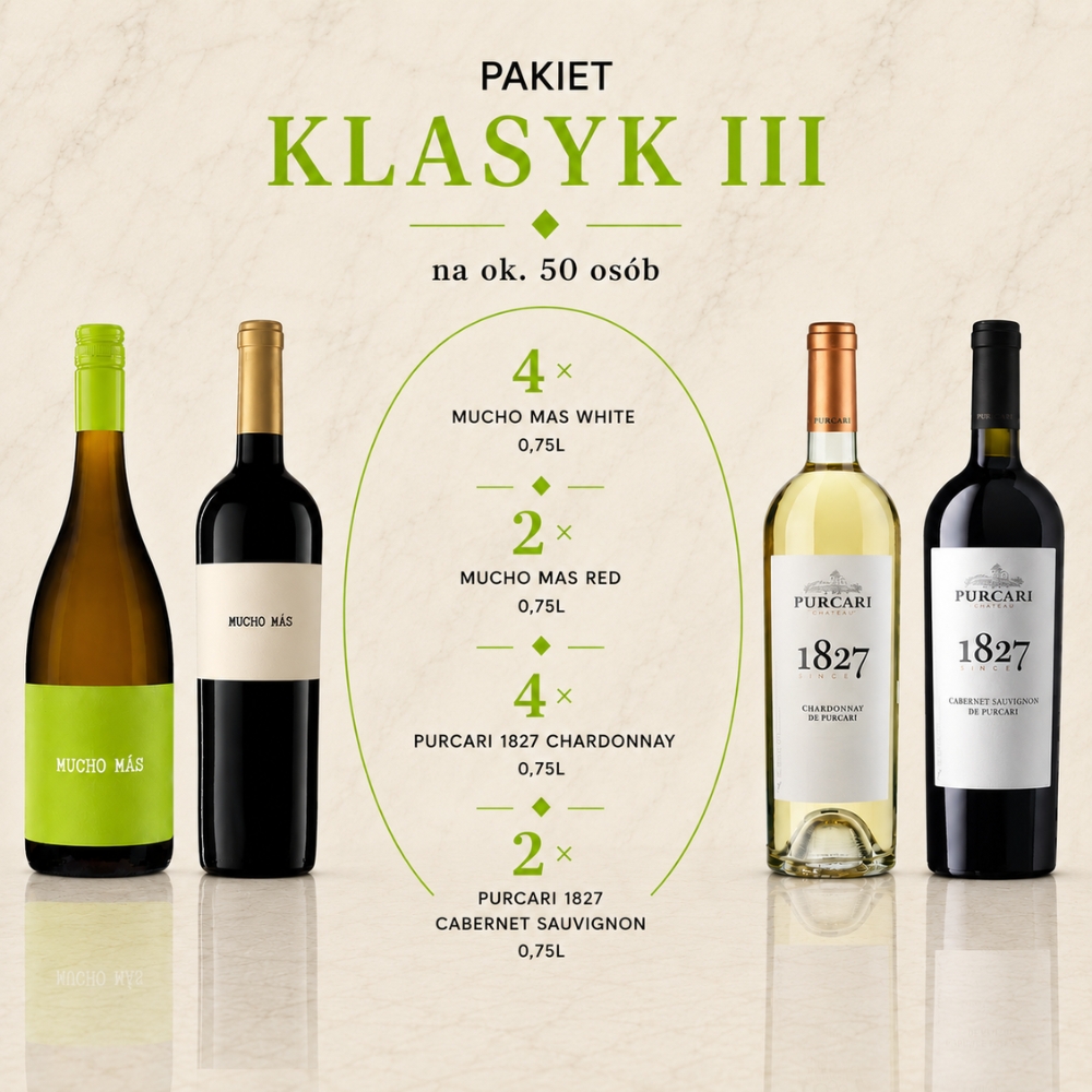 klasyk iii 50 Zestaw win Klasyk III do 50 osób