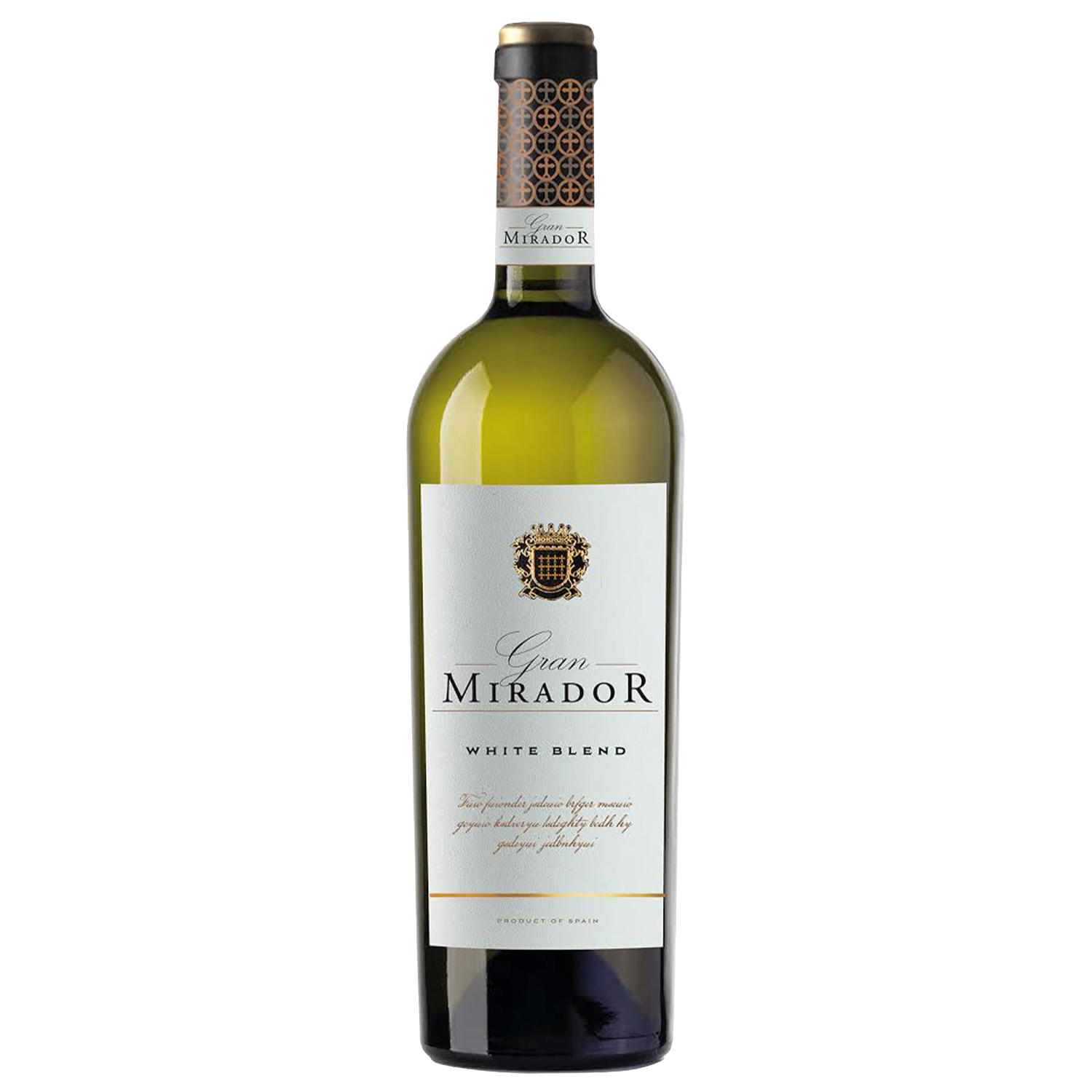 WINO GRAN MIRADOR WHITE  BLEND MEDIUM DRY 0,75L 13%