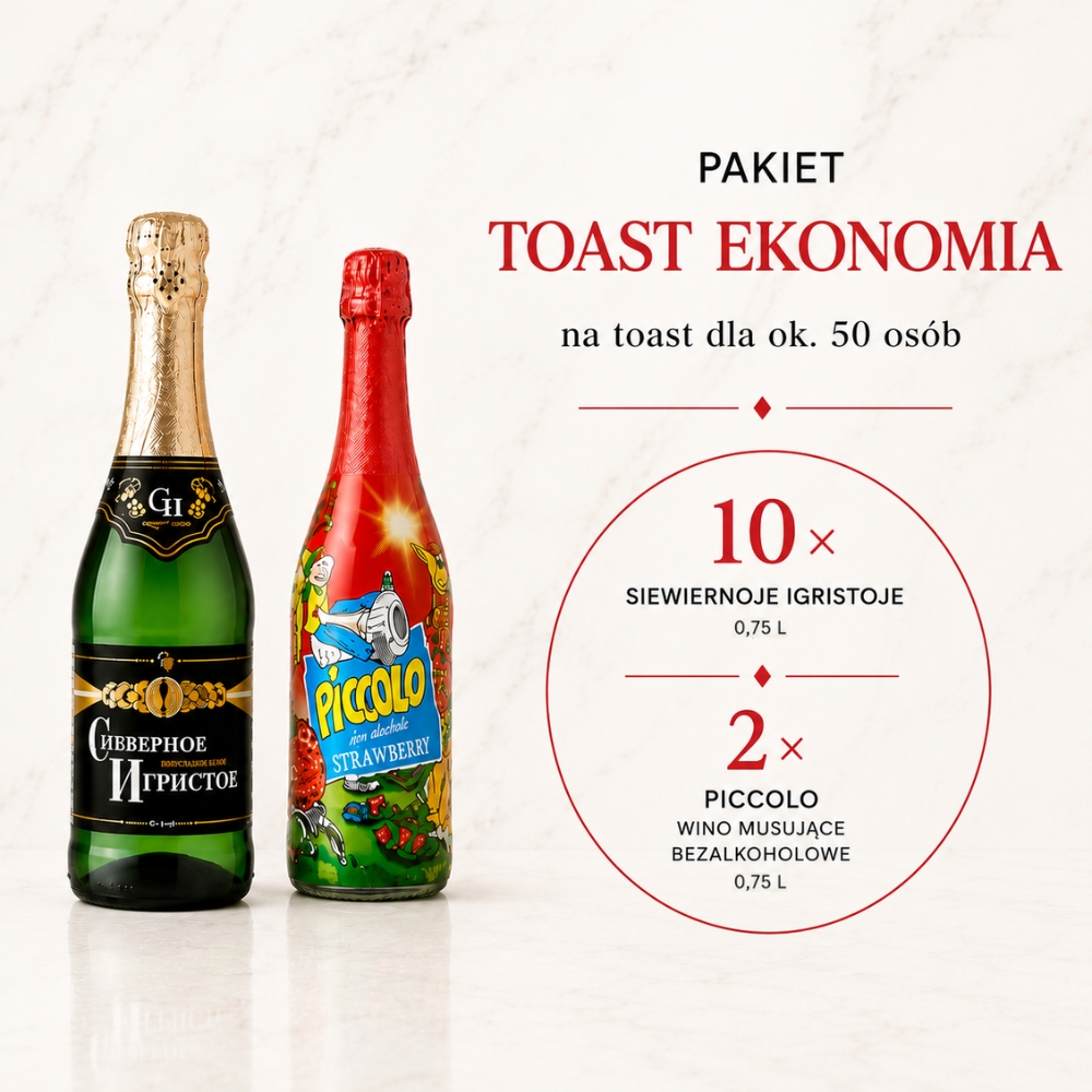 toast ekonomia ok.50 Zestaw win Toast Silver do 50 osób