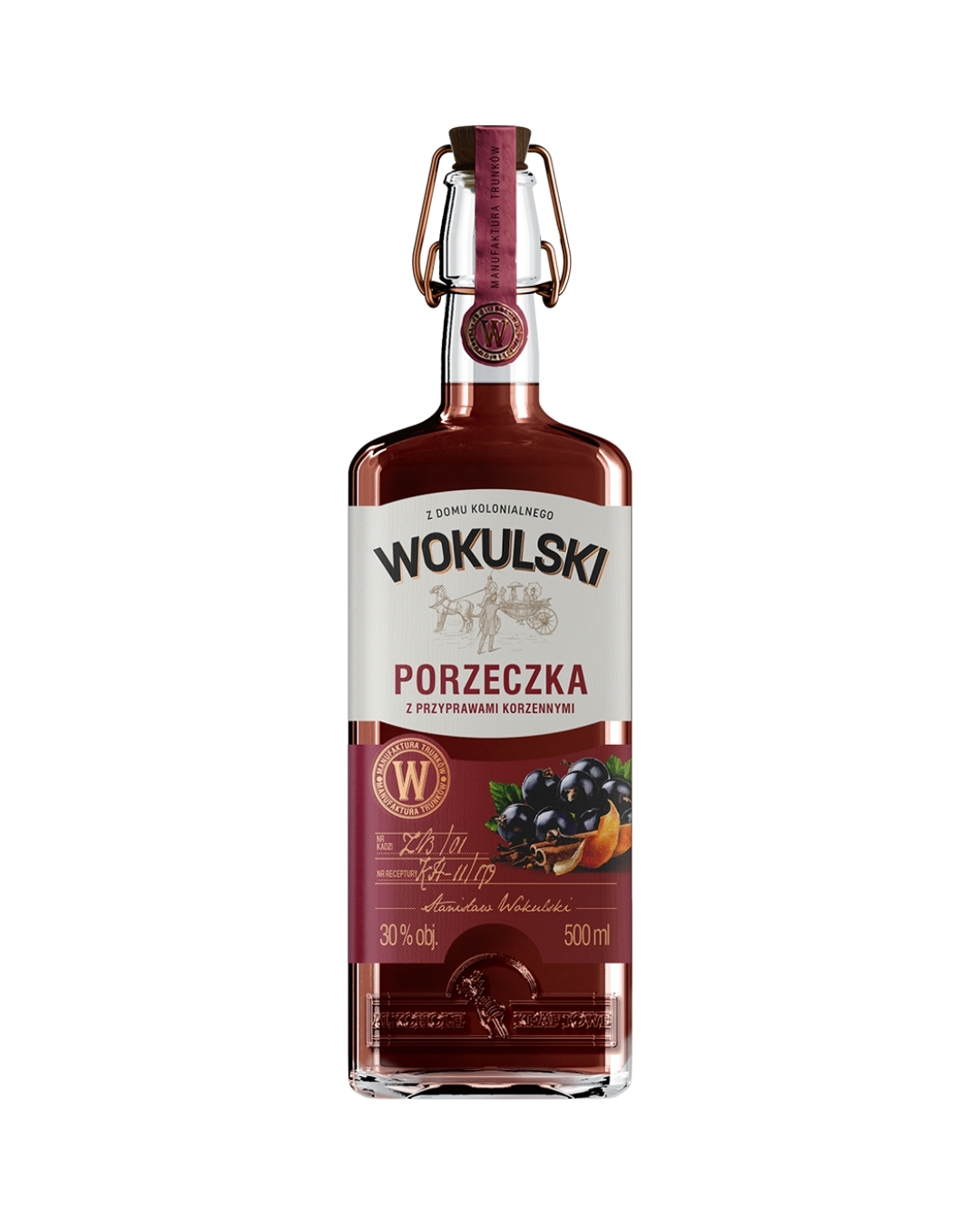 Wyrównanie zdjęcia (13) WOKULSKI KOLONIALNY CZARNA PORZECZKA Z PRZYPRAWAMI 0,5L 30%